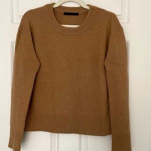Jenni Kayne Atlas Sweater in Camel, Size S